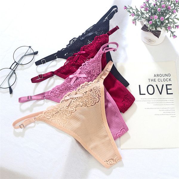 new lace women panties underwear adjustable g-string thongs females hollow out underpants lingerie, Black;pink
new lace women panties underwear adjustable g-string thongs females hollow out underpants lingerie, Black;pink