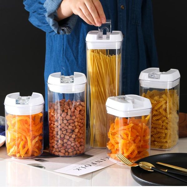 storage bottles & jars kitchen organizer cereal box large capacity air-tight food container pot for dry grain milk powder sugar
storage bottles & jars kitchen organizer cereal box large capacity air-tight food container pot for dry grain milk powder sugar