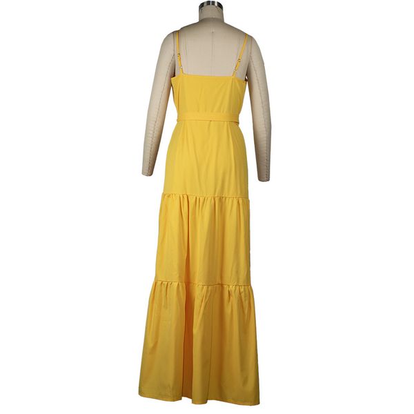 2021bohemian dress women 2021 summer sleeveless spaghetti strap ruffle swing beach maxi long dresses holiday vestidos de verano, Black;gray
2021bohemian dress women 2021 summer sleeveless spaghetti strap ruffle swing beach maxi long dresses holiday vestidos de verano, Black;gray