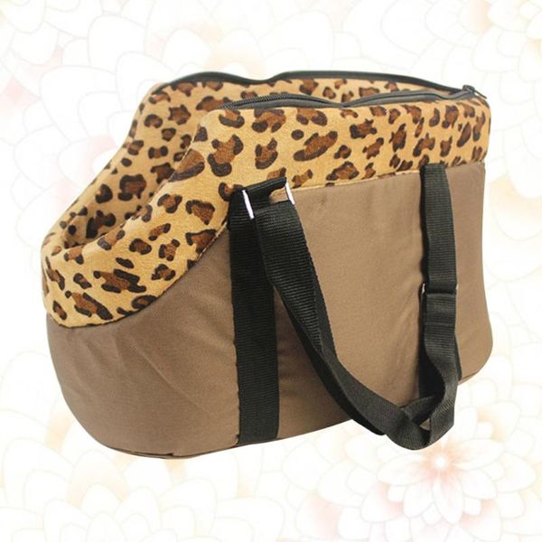 portable leopard pet dog puppy cat travel outdoor carrier carry bag handbag - size (coffee) car seat covers
portable leopard pet dog puppy cat travel outdoor carrier carry bag handbag - size (coffee) car seat covers