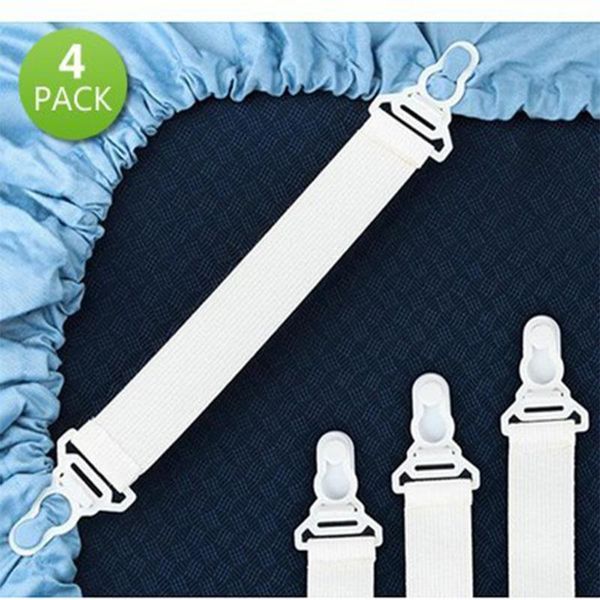 clothing & wardrobe storage 4 pcs white bed sheet mattress cover blankets home grippers fasteners elastic straps fixing slip-resistant belt
clothing & wardrobe storage 4 pcs white bed sheet mattress cover blankets home grippers fasteners elastic straps fixing slip-resistant belt
