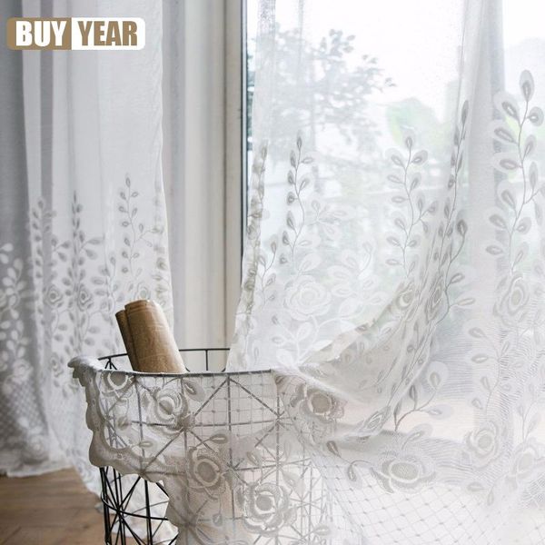 curtain & drapes modern simplicity solid jacquard white rose floral tulle voile sheers curtains for living room bedroom windows
curtain & drapes modern simplicity solid jacquard white rose floral tulle voile sheers curtains for living room bedroom windows