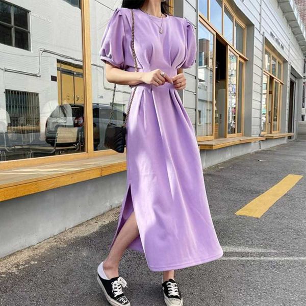 fashion summer casual sports sweashirt dress women chic ruched puff sleeve high waist solid split long dresses 210526, Black;gray
fashion summer casual sports sweashirt dress women chic ruched puff sleeve high waist solid split long dresses 210526, Black;gray