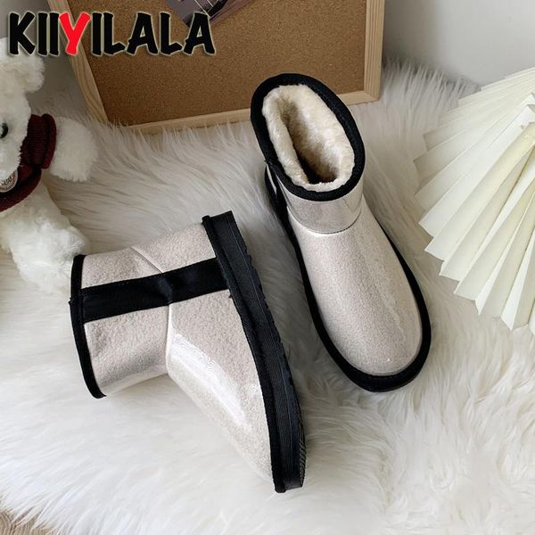 boots kiiyilala 2021 winter snow women plush warm shoes platform transparent waterproof fur round head woman, Black
boots kiiyilala 2021 winter snow women plush warm shoes platform transparent waterproof fur round head woman, Black