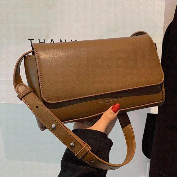 evening bags brown leather flap crossbody for women vintage handbag simple designer female shoulder bag brand woman solid color sac
evening bags brown leather flap crossbody for women vintage handbag simple designer female shoulder bag brand woman solid color sac