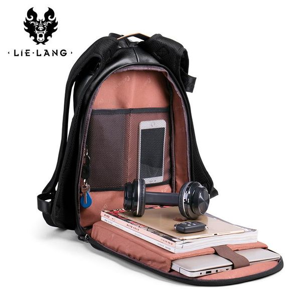 backpack lielang men's fashion leather trend youth leisure travel simple college student computer bag
backpack lielang men's fashion leather trend youth leisure travel simple college student computer bag