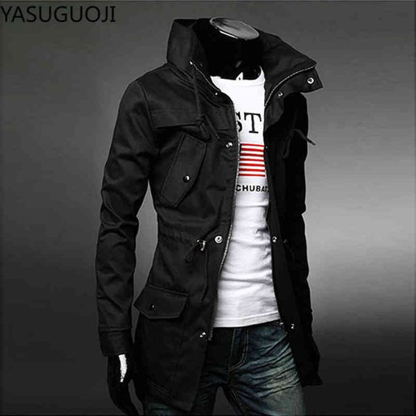 yasuguoji new 2021 men's coats outerwear military cargo et men windbreakers male classic slim fit trench coat, Tan;black
yasuguoji new 2021 men's coats outerwear military cargo et men windbreakers male classic slim fit trench coat, Tan;black