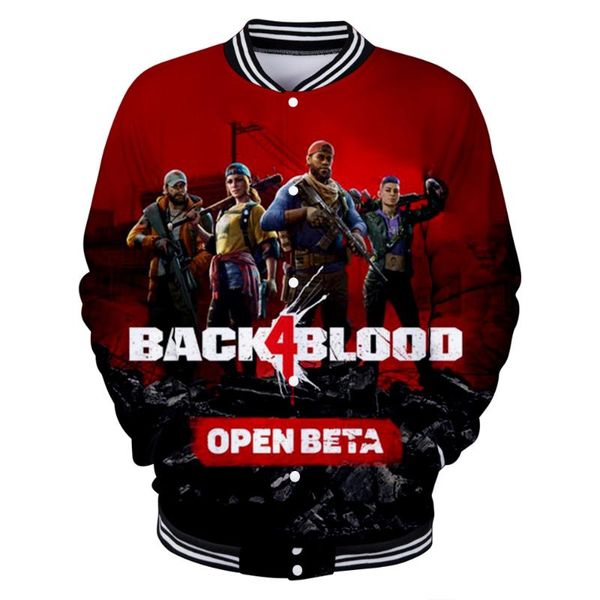 women's jackets bslnxnma back 4 blood 3d casual long sleeve baseball jacket women clothes fashion kpop, Black;brown
women's jackets bslnxnma back 4 blood 3d casual long sleeve baseball jacket women clothes fashion kpop, Black;brown