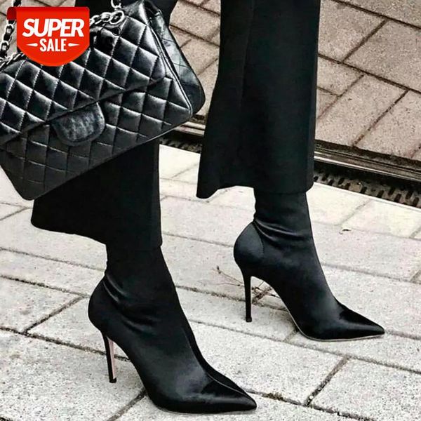 stretch fabric black women sock boots pointed toe ankle boots for women fashion brand design high heel shoes drop shipping #ow9k
stretch fabric black women sock boots pointed toe ankle boots for women fashion brand design high heel shoes drop shipping #ow9k
