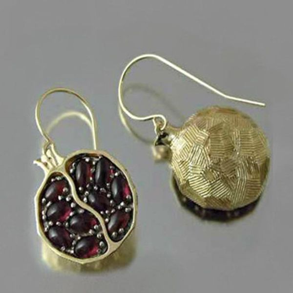 dangle & chandelier creative golden pomegranate drop earrings boho style women's ethnic party accessories 2021 trend girl jewelry, Silver
dangle & chandelier creative golden pomegranate drop earrings boho style women's ethnic party accessories 2021 trend girl jewelry, Silver