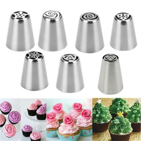 cake tools 7pcs/set russian tulip icing piping nozzles decoration tips 3d printer nozzle biscuits sugarcraft pastry baking tool diy
cake tools 7pcs/set russian tulip icing piping nozzles decoration tips 3d printer nozzle biscuits sugarcraft pastry baking tool diy