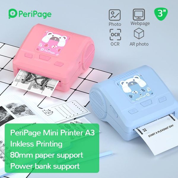 printers peripage 80mm mini portable thermal bluetooth printer 203dpi picture po label wireless maker a3 with paper
printers peripage 80mm mini portable thermal bluetooth printer 203dpi picture po label wireless maker a3 with paper