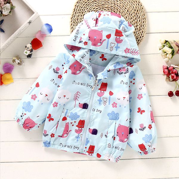 waterproof raincoat for girls spring autumn casual windbreaker children outerwear hooded zipper baby girls coat blue pink 2-8, Blue;gray
waterproof raincoat for girls spring autumn casual windbreaker children outerwear hooded zipper baby girls coat blue pink 2-8, Blue;gray