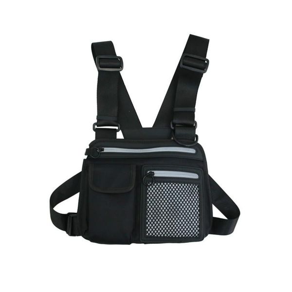 waist bags reflective men chest rig bag tactical hip-hop functional vest pack male abdomon shoulder
waist bags reflective men chest rig bag tactical hip-hop functional vest pack male abdomon shoulder