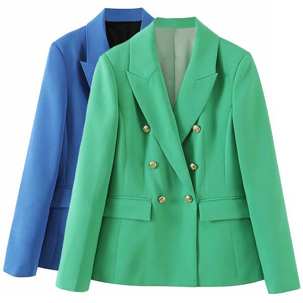 women's suits & blazers aonibeier ol style autumn woman casual notched collar flap pockets double breasted green suit jacket female coa, White;black
women's suits & blazers aonibeier ol style autumn woman casual notched collar flap pockets double breasted green suit jacket female coa, White;black