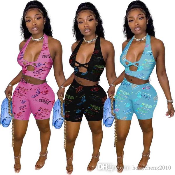 summer designer women 2 pieces pants short outfits sleeveless cross cut open back + print shorts tracksuits clubwear plus size s-xxl, White
summer designer women 2 pieces pants short outfits sleeveless cross cut open back + print shorts tracksuits clubwear plus size s-xxl, White