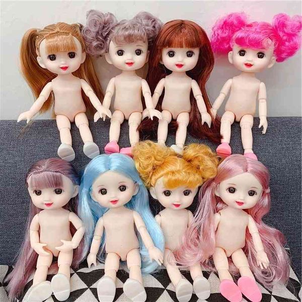 new 1/12 13 movable jointed toys mini 16cm bjd baby girl doll naked nude body 3d brown eyes dolls toy for girls gift
new 1/12 13 movable jointed toys mini 16cm bjd baby girl doll naked nude body 3d brown eyes dolls toy for girls gift