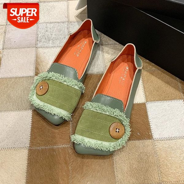 korean leather shoes for women 2020 new fashion square head green flat shoes woman casual wild non slip white work flats female #ua32
korean leather shoes for women 2020 new fashion square head green flat shoes woman casual wild non slip white work flats female #ua32