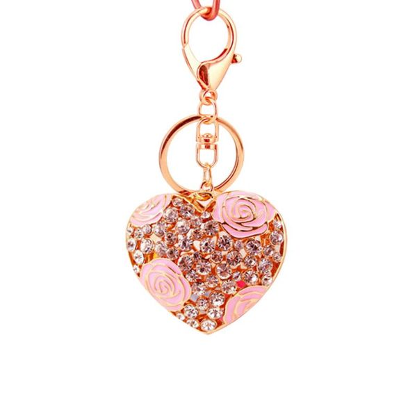 keychains 1pc fashion delicate creative crystal shining car keychain pendant alloy hanging decorations rose heart for lovers, Silver
keychains 1pc fashion delicate creative crystal shining car keychain pendant alloy hanging decorations rose heart for lovers, Silver