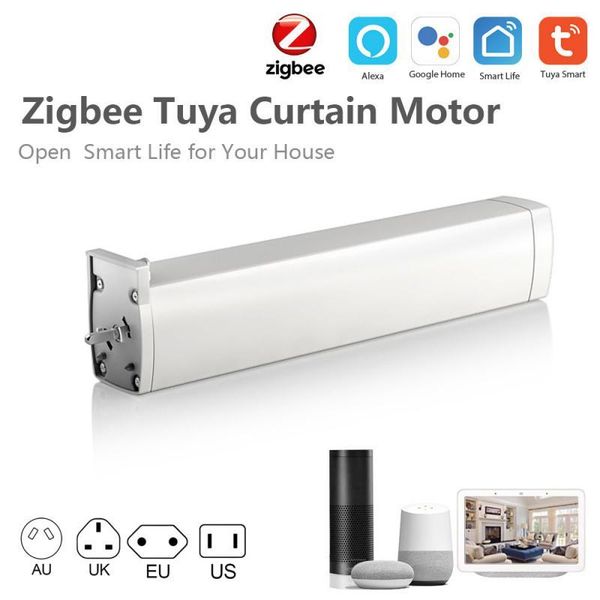 smart home control tuya zigbee electric curtain motor auto motorized status track timing app remote for alexa google
smart home control tuya zigbee electric curtain motor auto motorized status track timing app remote for alexa google