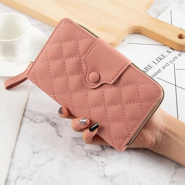 purse korean version wallet women's short student's simple zipper two fold multi clip large capacity folding handbag, White
purse korean version wallet women's short student's simple zipper two fold multi clip large capacity folding handbag, White