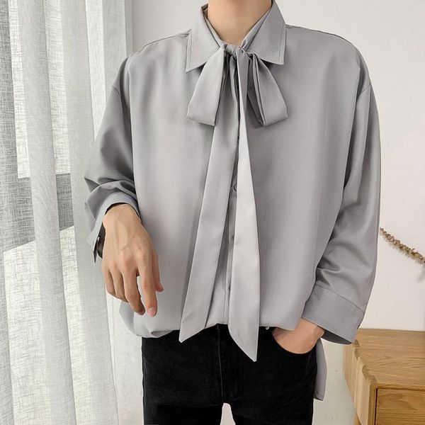 summer men's loose seven minutes short sleeve shirt white/grey/yellow color clothes fashion tie decoration shirts -5xl casual, White;black
summer men's loose seven minutes short sleeve shirt white/grey/yellow color clothes fashion tie decoration shirts -5xl casual, White;black