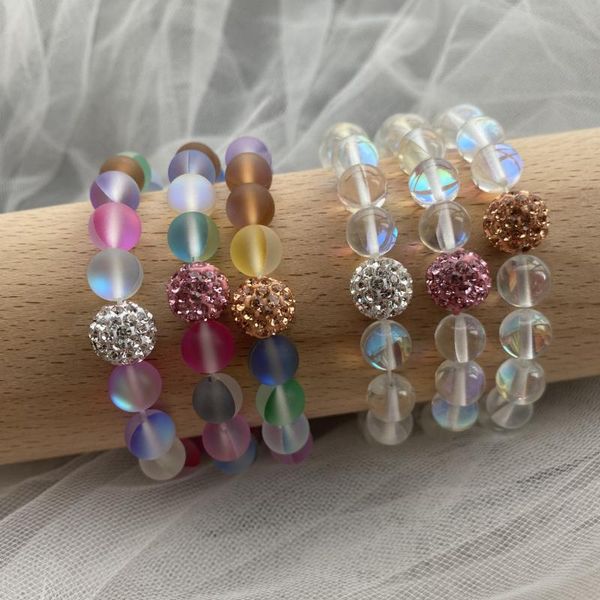korea simple natural stone colored crystal flash beaded diamond bracelet female jewelry beaded, strands, Black
korea simple natural stone colored crystal flash beaded diamond bracelet female jewelry beaded, strands, Black