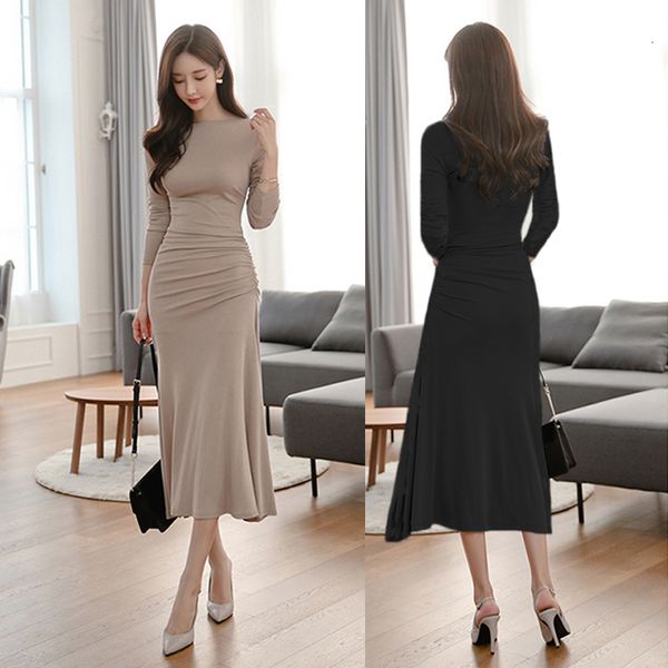 casual dresses spring dress slim tight package hip temperament waist was thin high-end light cooked wind long sleeve base ybm4, Black;gray
casual dresses spring dress slim tight package hip temperament waist was thin high-end light cooked wind long sleeve base ybm4, Black;gray