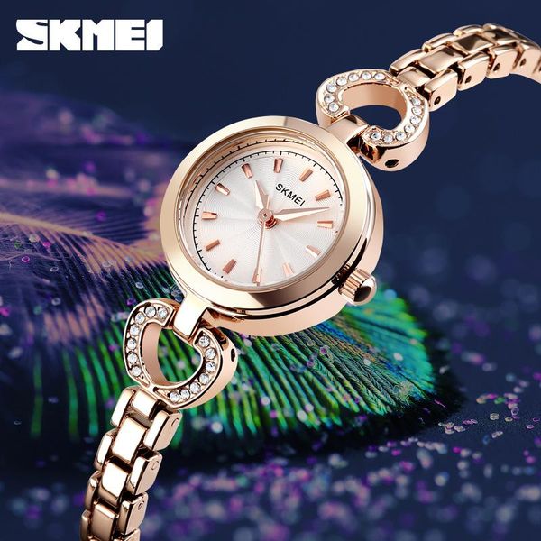 wristwatches 2021 skmei luxury quartz watches women fashion casual simple 3bar waterproof alloy band ladies watch, Slivery;brown
wristwatches 2021 skmei luxury quartz watches women fashion casual simple 3bar waterproof alloy band ladies watch, Slivery;brown