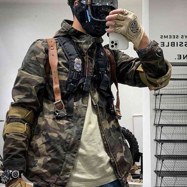 ami khaki m65 functional men's hooded tooling tactical camouflage jacket tough man, Black
ami khaki m65 functional men's hooded tooling tactical camouflage jacket tough man, Black