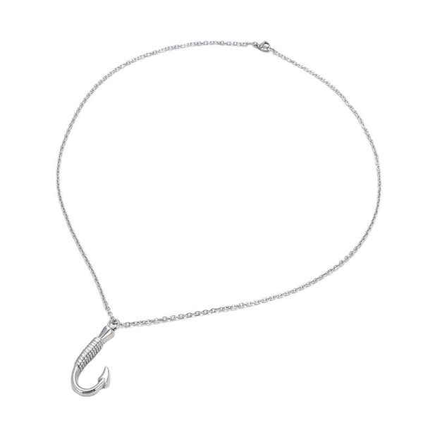 pendant necklaces y4qb fishing hook cylinder necklace fish stainless steel crystal fashion jewelry memorial men's souvenir, Silver
pendant necklaces y4qb fishing hook cylinder necklace fish stainless steel crystal fashion jewelry memorial men's souvenir, Silver