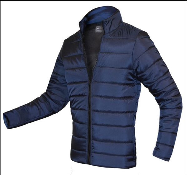 2021 brand men's jacket cotton warm slim collar padded cotton kg-189, Black