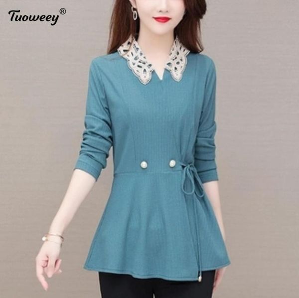 women's blouses & shirts 2021 women spring autumn style 5xl ruffle lace lady casual loose long sleeve turn down collar blusas, White
women's blouses & shirts 2021 women spring autumn style 5xl ruffle lace lady casual loose long sleeve turn down collar blusas, White