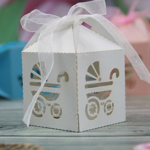 gift wrap 10/30/50 pcs trendy hollow baby carriage design candy boxes with ribbon favour birthday container event party supplies
gift wrap 10/30/50 pcs trendy hollow baby carriage design candy boxes with ribbon favour birthday container event party supplies