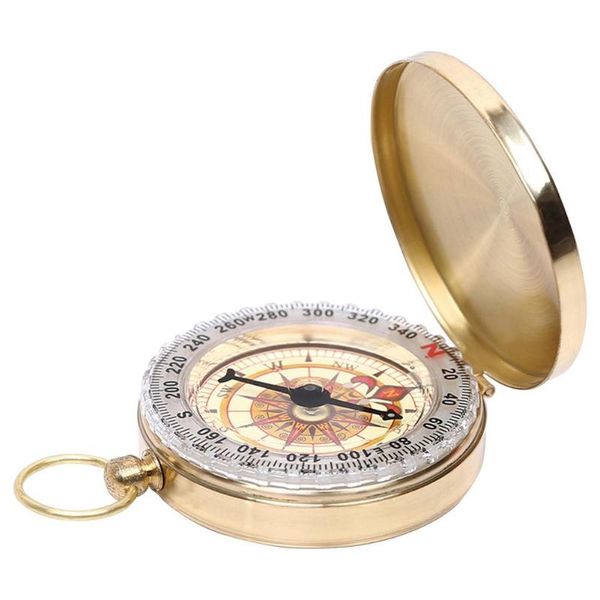 compass outdoor tool camping hiking portable pocket brass gold color double display navigation gadgets
compass outdoor tool camping hiking portable pocket brass gold color double display navigation gadgets