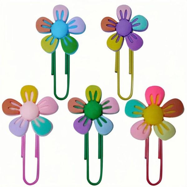 bookmark 5pcs pvc cute bookmarks lovely colorful five petal flower paper clips kawaii page holder beautiful book accessories teacher gift
bookmark 5pcs pvc cute bookmarks lovely colorful five petal flower paper clips kawaii page holder beautiful book accessories teacher gift