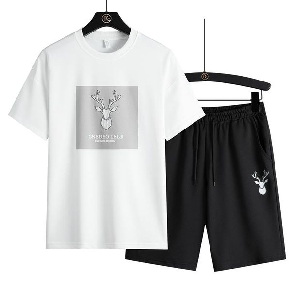summer fashion casual brand men's set tracksuit sportswear track suits male sweatsuit short sleeves t shirt 2 piece tracksuits, Gray
summer fashion casual brand men's set tracksuit sportswear track suits male sweatsuit short sleeves t shirt 2 piece tracksuits, Gray