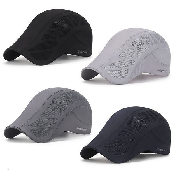 men mesh breathing beret hat quick dry sun for women jumpsuit detective cap l chef s restaurant work, Black;white
men mesh breathing beret hat quick dry sun for women jumpsuit detective cap l chef s restaurant work, Black;white