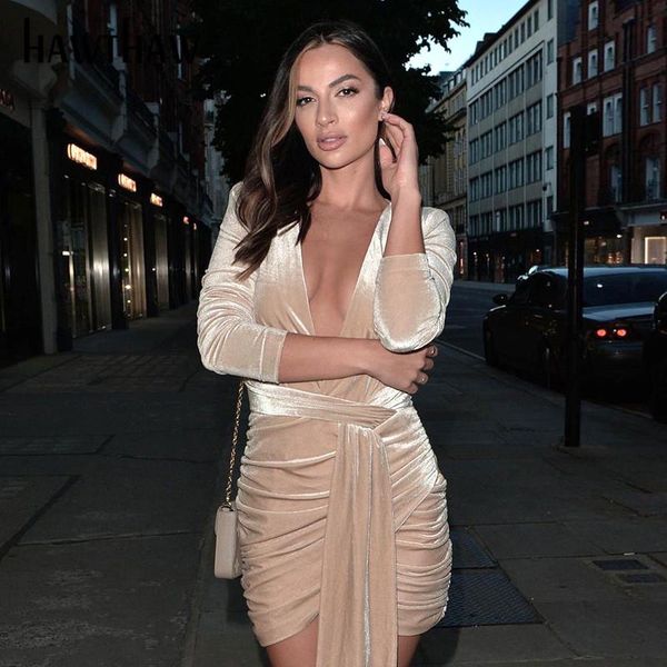 casual dresses hawthaw women autumn v neck long sleeve bodycon party club mini dress 2021 fall female wholesale clothes drop, Black;gray
casual dresses hawthaw women autumn v neck long sleeve bodycon party club mini dress 2021 fall female wholesale clothes drop, Black;gray