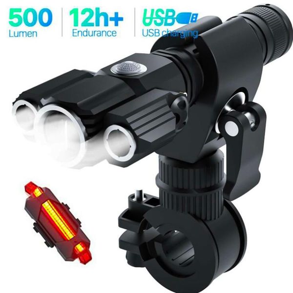 charging bicycle light set adjustable lighting modes super bright led 3 lamp waterproof bike accessories lights
charging bicycle light set adjustable lighting modes super bright led 3 lamp waterproof bike accessories lights