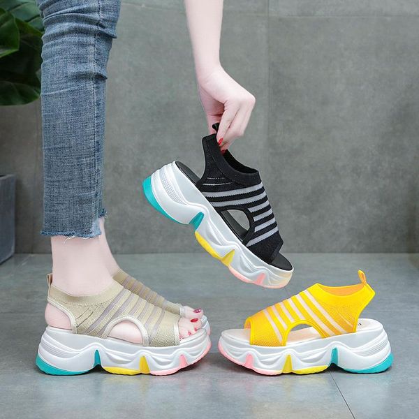 dress shoes platform women's casual sandals fashion mixed colors ladies comfortable moccasins korean summer mesh designer sneakers for, Black
dress shoes platform women's casual sandals fashion mixed colors ladies comfortable moccasins korean summer mesh designer sneakers for, Black