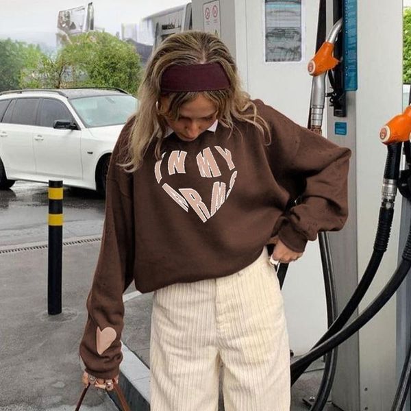 women's hoodies & sweatshirts casual korean brown sweetshirts women printed loose long sleeve pullovers fashion autumn harajuku sweatsh, Black
women's hoodies & sweatshirts casual korean brown sweetshirts women printed loose long sleeve pullovers fashion autumn harajuku sweatsh, Black