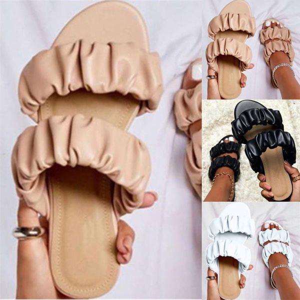 comfortable handmade summer flat women's slippers casual wild outdoor beach plus size female zapatos, Black
comfortable handmade summer flat women's slippers casual wild outdoor beach plus size female zapatos, Black