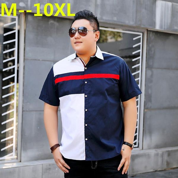 5xl 4xl men's shirt men cotton short sleeves dress turn-down collar cardigan clothes casual shirts, White;black
5xl 4xl men's shirt men cotton short sleeves dress turn-down collar cardigan clothes casual shirts, White;black