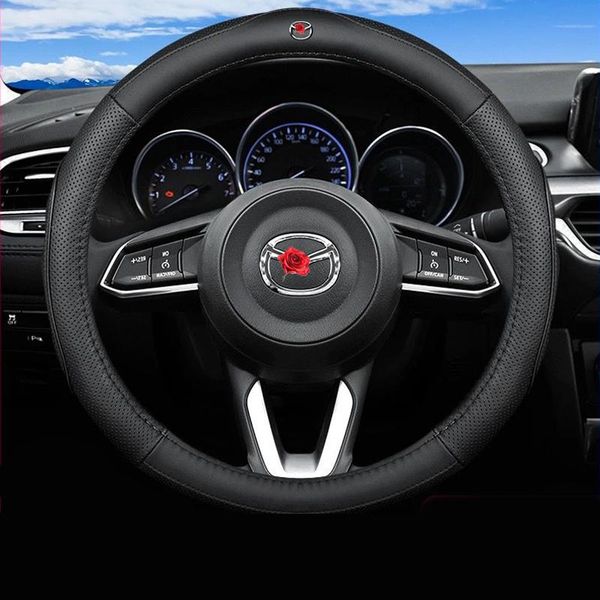 steering wheel covers for 3 bm bn 2013~2021 axela 2021 logo car styling genuine leather accessories 38
steering wheel covers for 3 bm bn 2013~2021 axela 2021 logo car styling genuine leather accessories 38