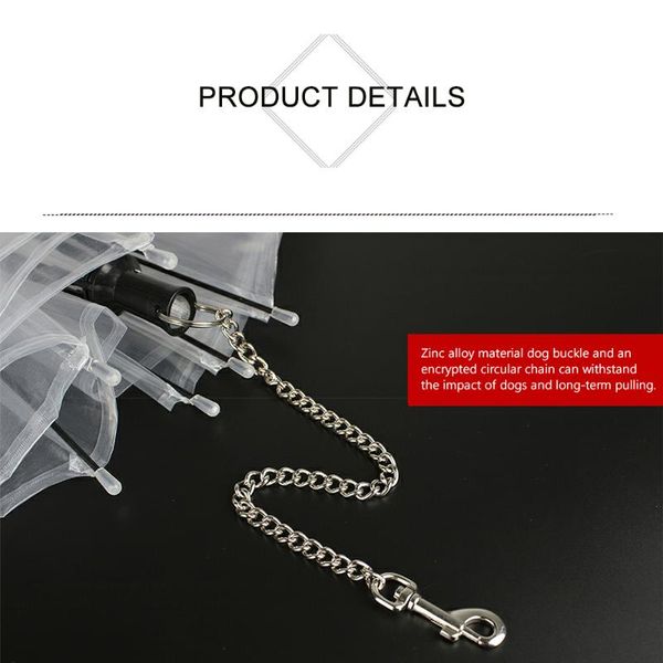 dog apparel pet umbrella leash led transparent waterproof glowing handle for walk pets in rainy day
dog apparel pet umbrella leash led transparent waterproof glowing handle for walk pets in rainy day