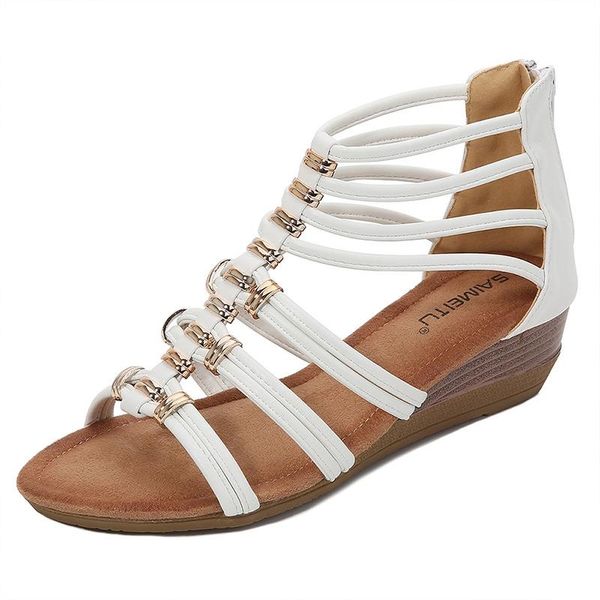 dress shoes s woman rome back zipper female summer beach open toe princess wedge heel women office sandals, Black
dress shoes s woman rome back zipper female summer beach open toe princess wedge heel women office sandals, Black