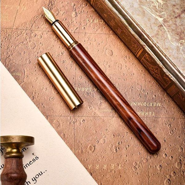 fountain pens 1pcs handmade solid wood + brass pen natural color 0.5mm iraurita nib for business and school office as luxury gift
fountain pens 1pcs handmade solid wood + brass pen natural color 0.5mm iraurita nib for business and school office as luxury gift