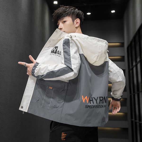 jacket men's 2021 spring and autumn korean fashion young junior high school students thin, Black;brown
jacket men's 2021 spring and autumn korean fashion young junior high school students thin, Black;brown