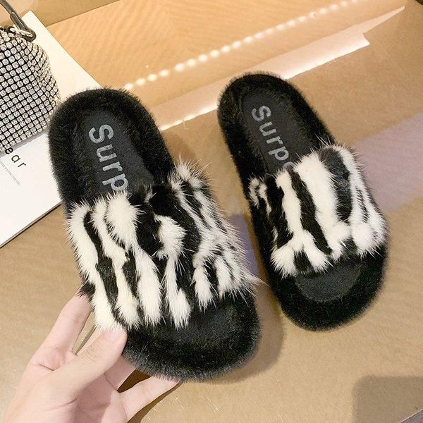 fur slippers women shoes woman 2021 striped soft flat bottom casual female warm winter slides plus size, Black
fur slippers women shoes woman 2021 striped soft flat bottom casual female warm winter slides plus size, Black